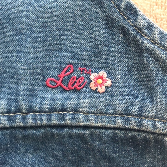 Jean vintage Lee Girls overall dress - Picture 2 of 5